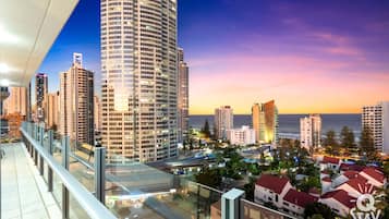 Appartement, 2 slaapkamers, uitzicht op oceaan | Terras