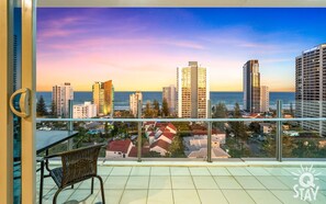 Departamento, 2 habitaciones, vista al océano | Terraza o patio