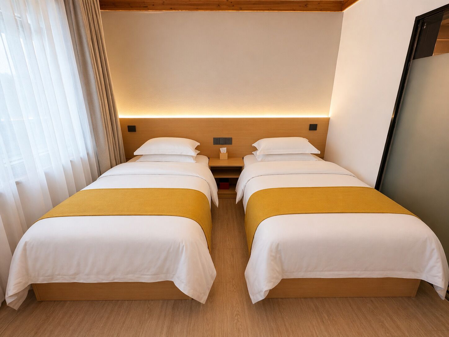 Comfort Twin Room | Egyptian cotton sheets, premium bedding, down comforters