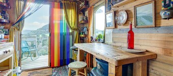 2 x Double Bed, Glamping Wagon in Dalby Forest