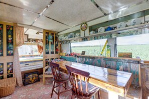 Cabin | Bar (on property) - 2 x Double Bed Glamping Wagon at Dalby Forest (Scarborough)