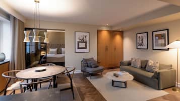 Deluxe suite | 1 slaapkamer, hypoallergeen beddengoed, donzen dekbedden