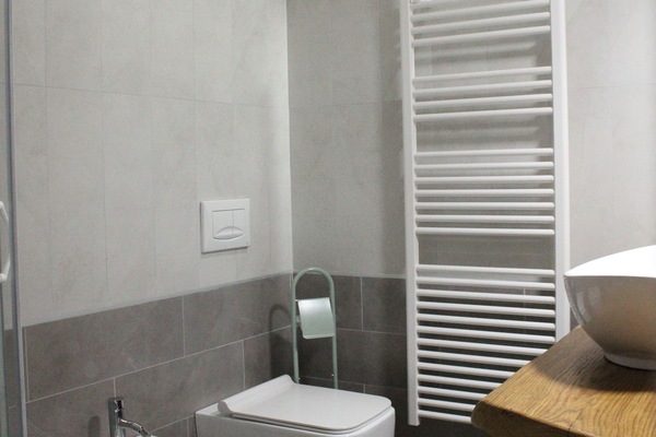 Standard Double or Twin Room | Bathroom | Shower, hair dryer, bidet, towels
