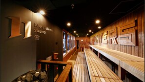 Sauna, hot tub, hot springs/mineral springs - tower eleven hotel​ (Kitahiroshima)