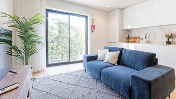 Apartamento luxo (1) | Área de estar | TV de tela plana