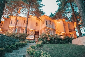 Façade de l’hébergement 