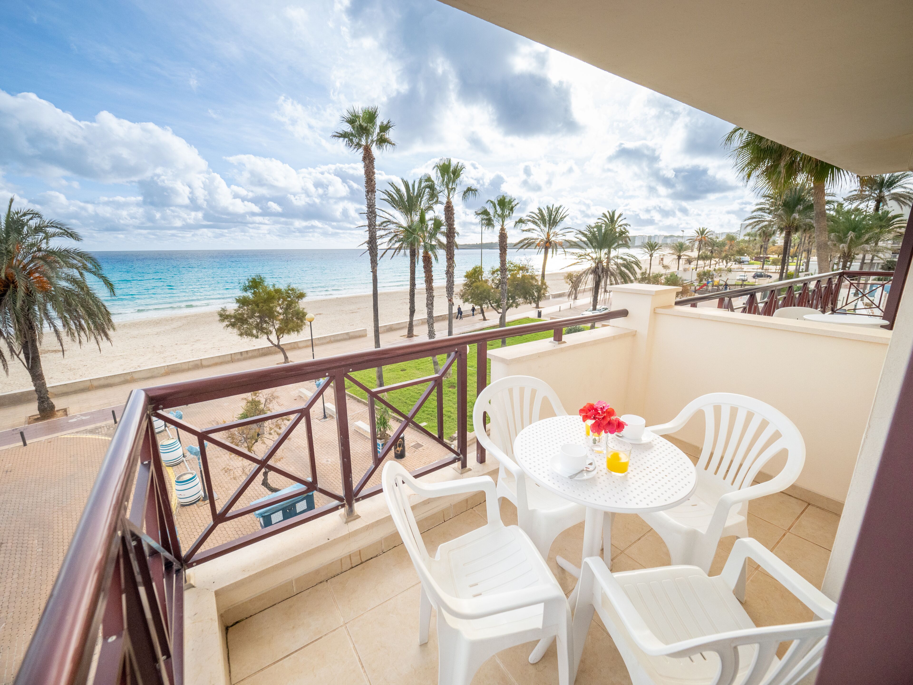 Apartamento, 1 habitación, balcón, vistas al mar | Terraza o patio