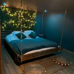 2 bedrooms, free WiFi, bed sheets - 𝐄𝐬𝐜𝐚𝐩𝐞 𝐙𝐞𝐧 Tropical Villa & Private Spa (Loon-Plage)