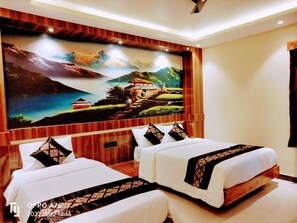 Basic Triple Room | Free WiFi, bed sheets - Hotel Red Crown Pvt Ltd-Bardibas (Bardibas)