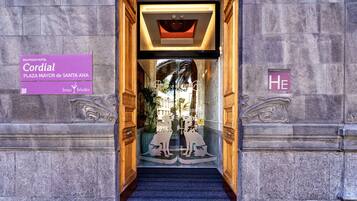 Entrée de l’hébergement