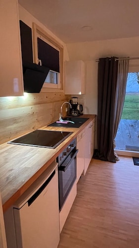 Gulfhof Studio "Norderney" mit Blick ins Naturschutzgebiet