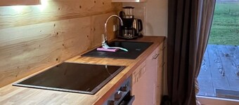 Gulfhof Studio "Norderney" with a fantastic view of the nature reserve