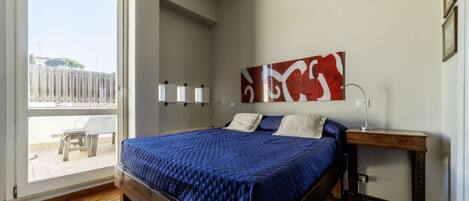 1 bedroom, iron/ironing board, Internet, bed sheets