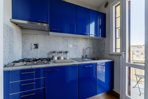 Microwave, stovetop, dishwasher, toaster