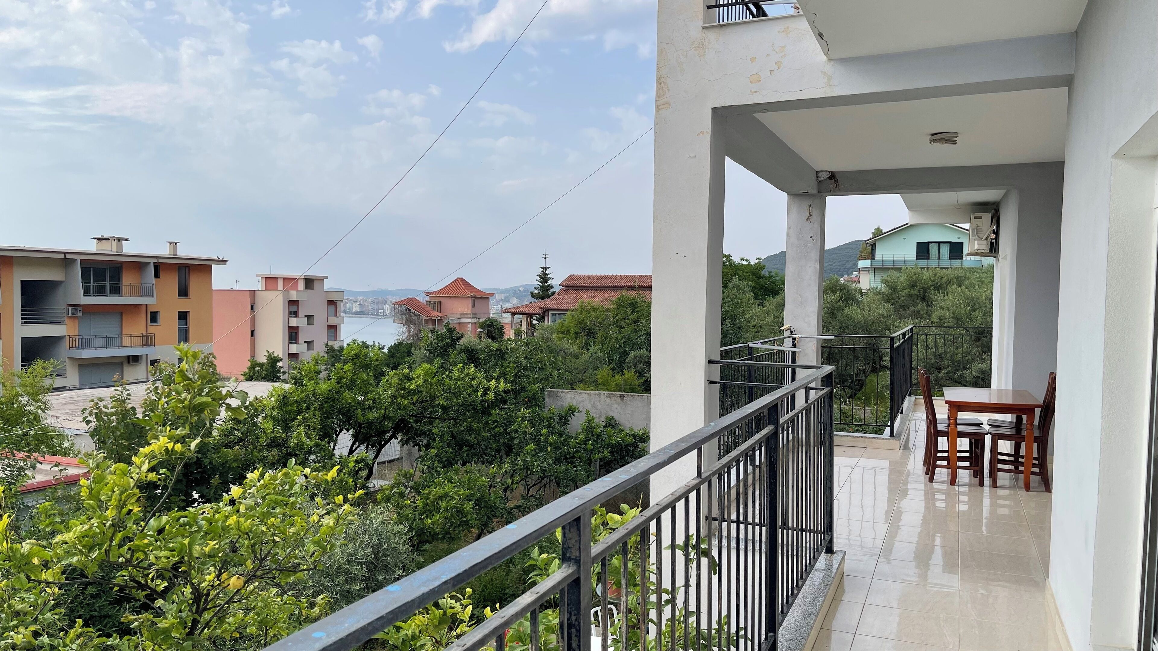 Appartement Familial, vue mer, côté jardin | Terrasse/Patio