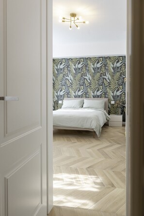 Deluxe Double Room | Premium bedding, memory foam beds, desk, laptop workspace