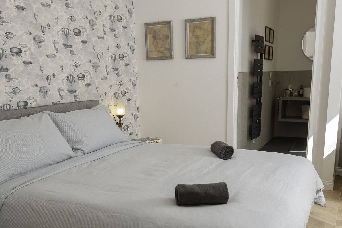 Deluxe Double Room | Premium bedding, memory foam beds, desk, laptop workspace