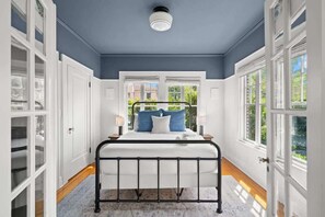 1 Schlafzimmer, Schreibtisch, Bügeleisen/Bügelbrett, WLAN