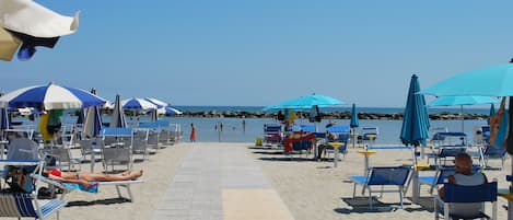 Plage, sable blanc