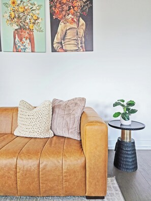 Smart-tv en een open haard