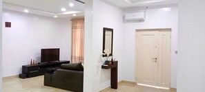 8-inch TV with satellite channels - Amara Suites Lekki (Lagos)