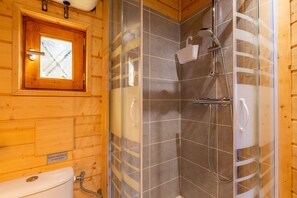 Shower, hair dryer