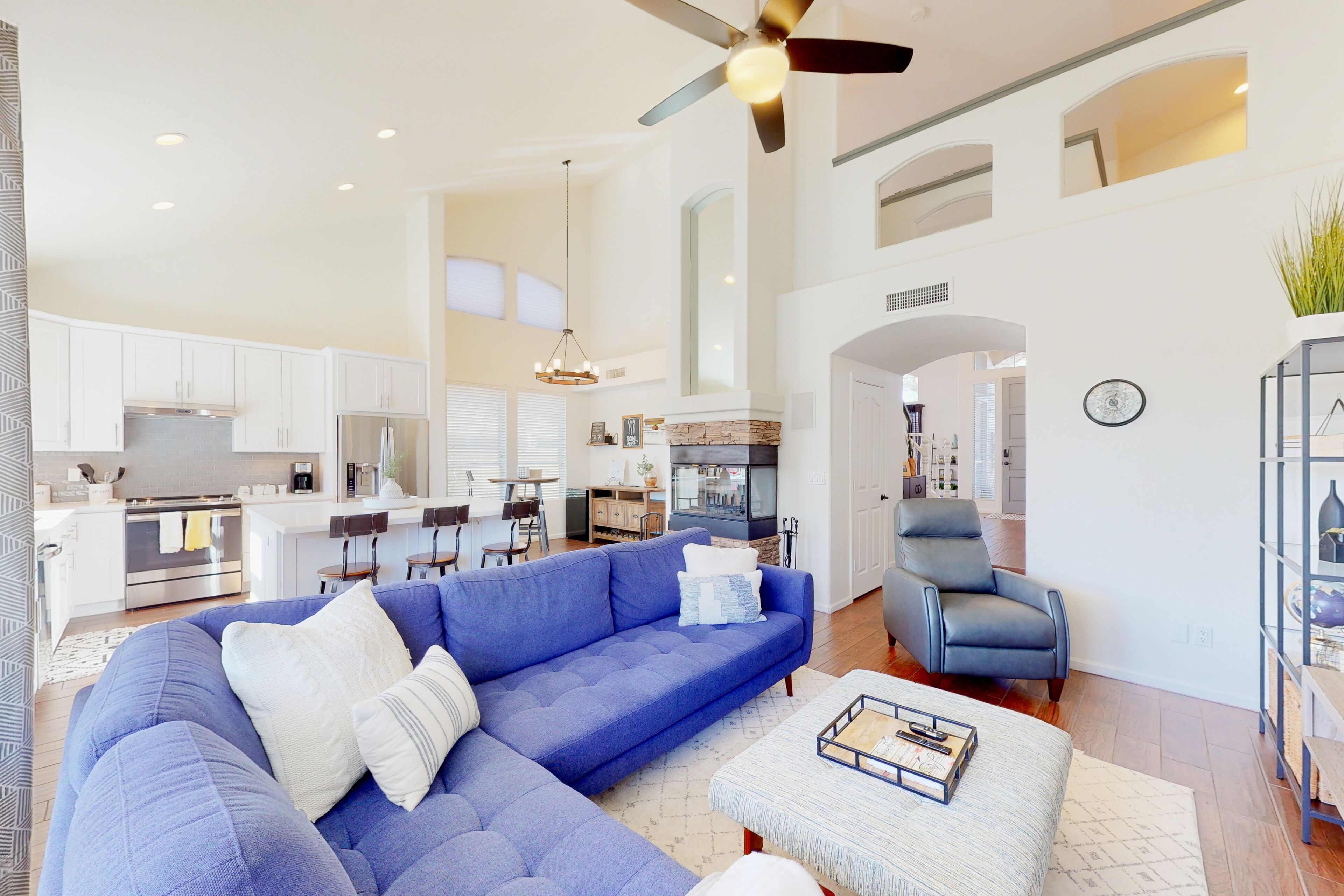 Refined home with private pool, putting green, backyard, & fast WiFi - near golf