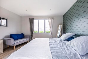 2 soverom, strykejern/-brett, wi-fi (inkludert) og sengetøy