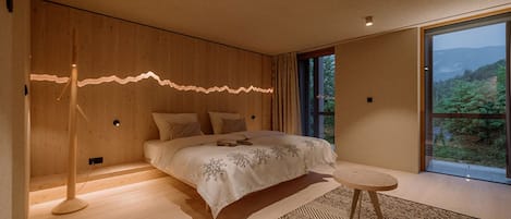 1 chambre, minibar, coffres-forts dans les chambres, bureau