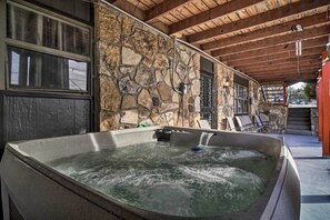 Bain à remous intérieur