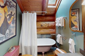 Hair dryer, towels