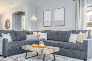 TV connectée, cheminée