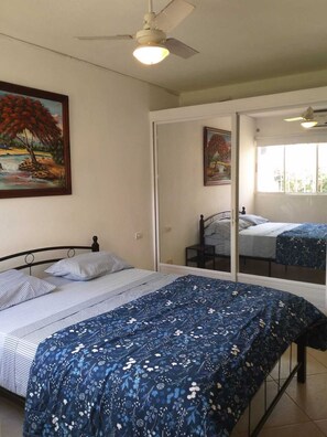2 dormitorios y ropa de cama