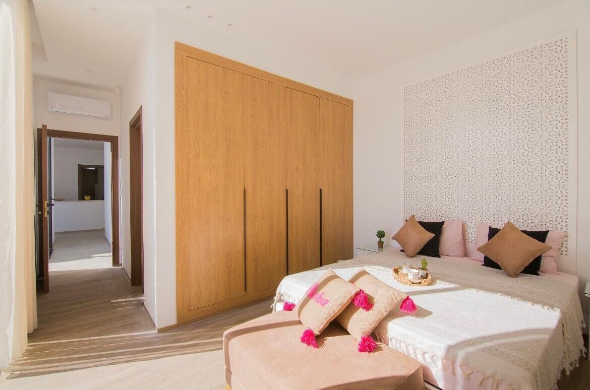 3 多间卧室、旅行婴儿床、免费 WiFi、床单