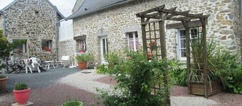 Gite Agon-Coutainville 5 people in a wooded park