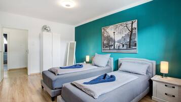 2 habitaciones, wifi gratis y ropa de cama