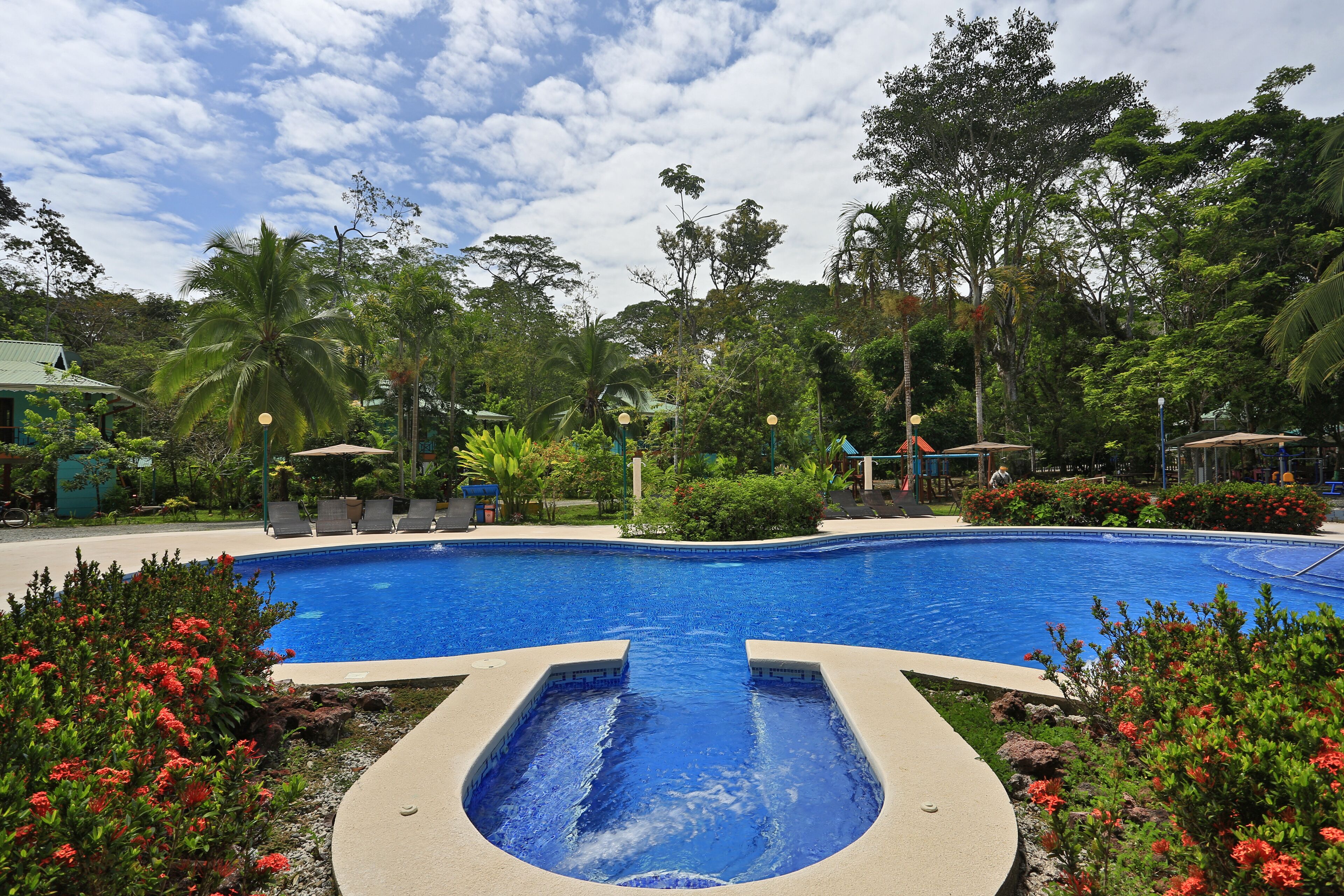 Alberca al aire libre 