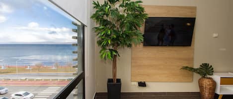 Vue depuis l’hébergement