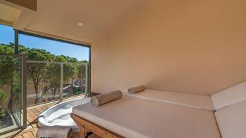 Family Room, 1 King Bed with Sofa bed, Terrace | View from room