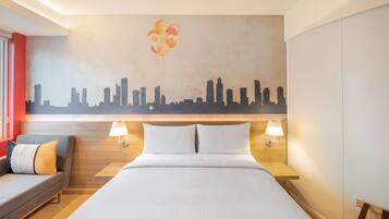 Chambre Standard, 1 lit double | Draps italiens de Frette, literie de qualité