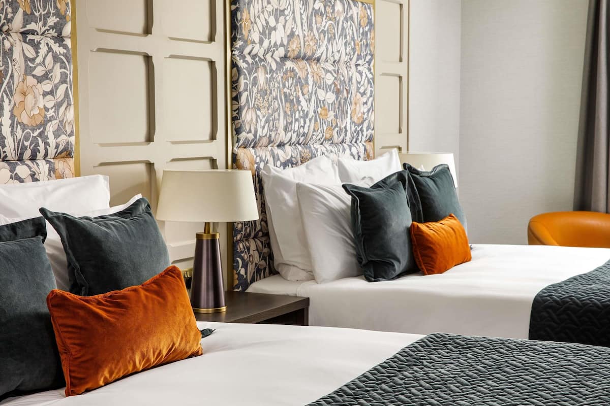 Superior Room, 2 Katil Kelamin (Double) | Cadar kapas Mesir, peralatan tempat tidur premium, busa memori