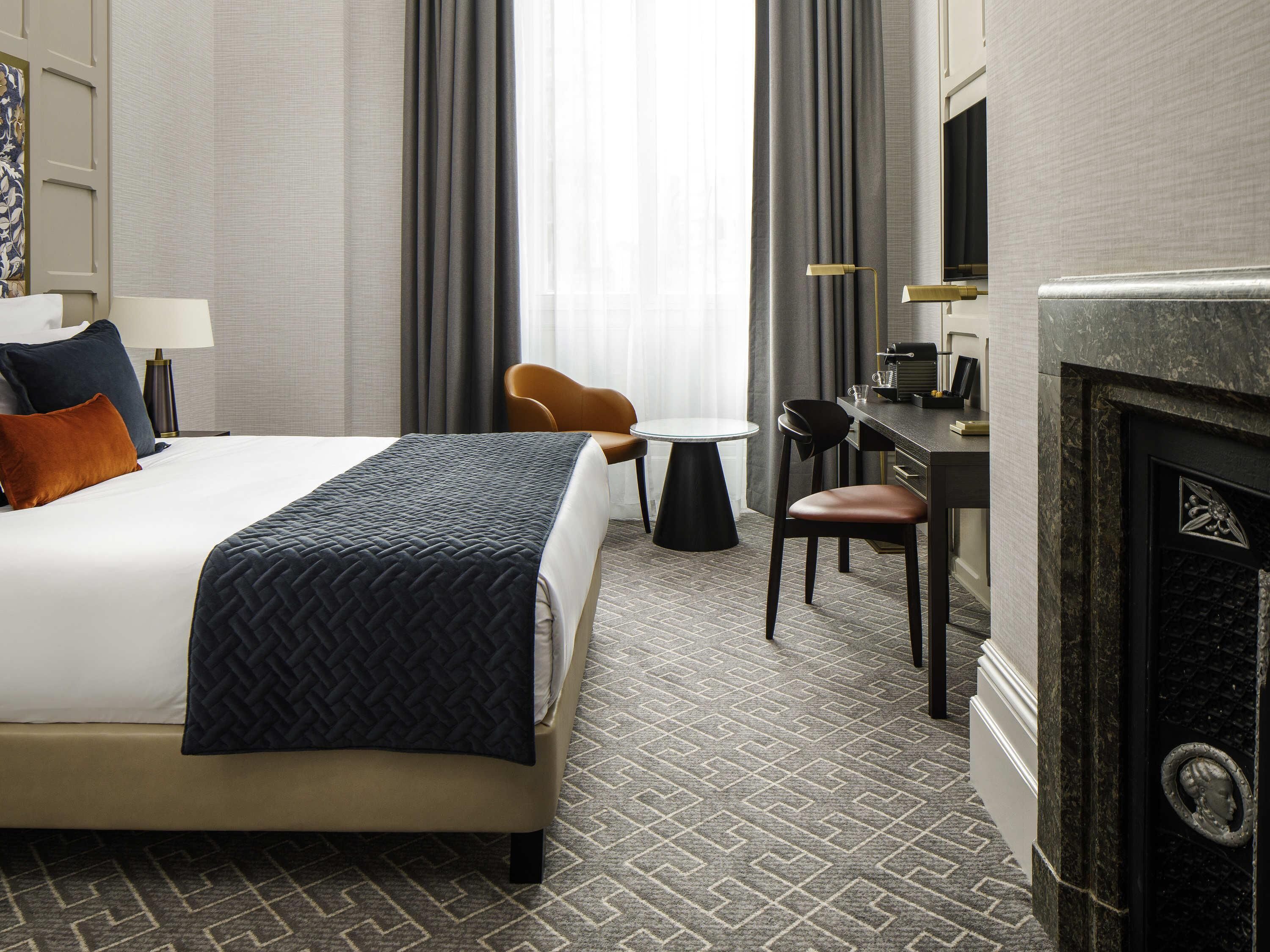 高級客房, 1 張標準雙人床 | 埃及棉床單、高級寢具、記憶床墊、客房內保險箱