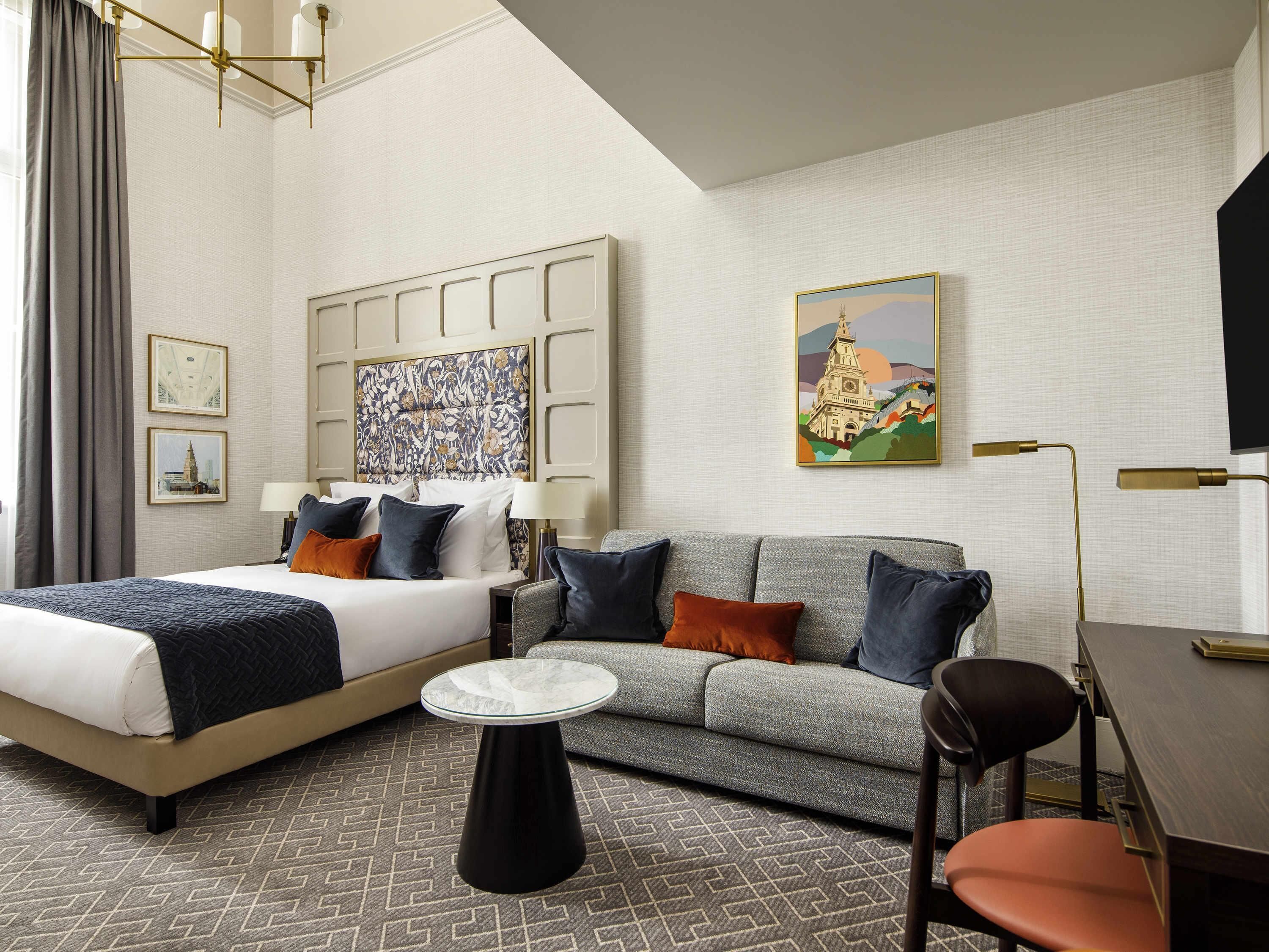 Executive Suite, 1 King Bed | Egyptian cotton sheets, premium bedding, memory foam beds, in-room safe