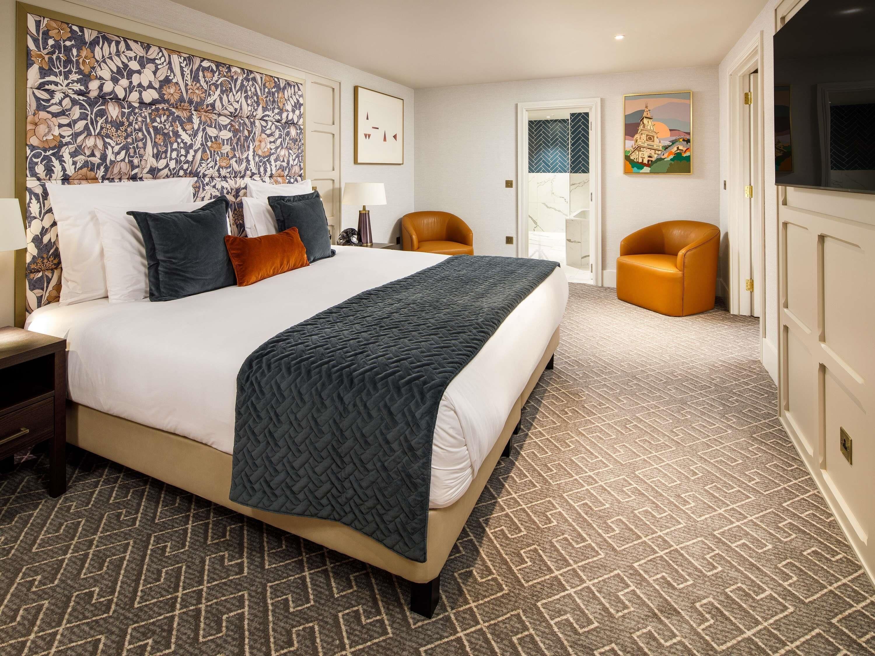 Junior suite, 1 tweepersoonsbed met slaapbank | Lakens van Egyptisch katoen, luxe beddengoed