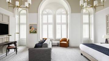 Suite, 1 King Bed | Egyptian cotton sheets, premium bedding, memory-foam beds, in-room safe