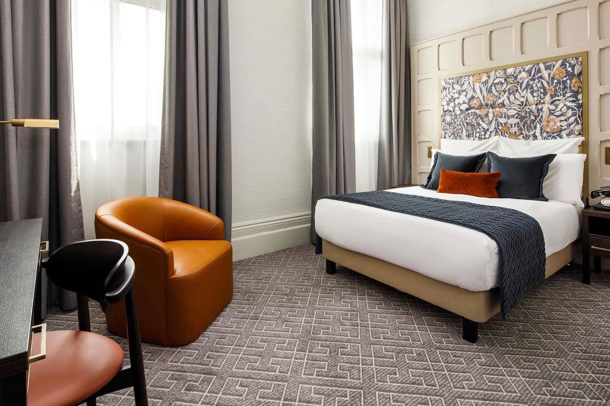 Classic Room, 1 Katil Kelamin (Double) (Accesible) | Cadar kapas Mesir, peralatan tempat tidur premium, busa memori