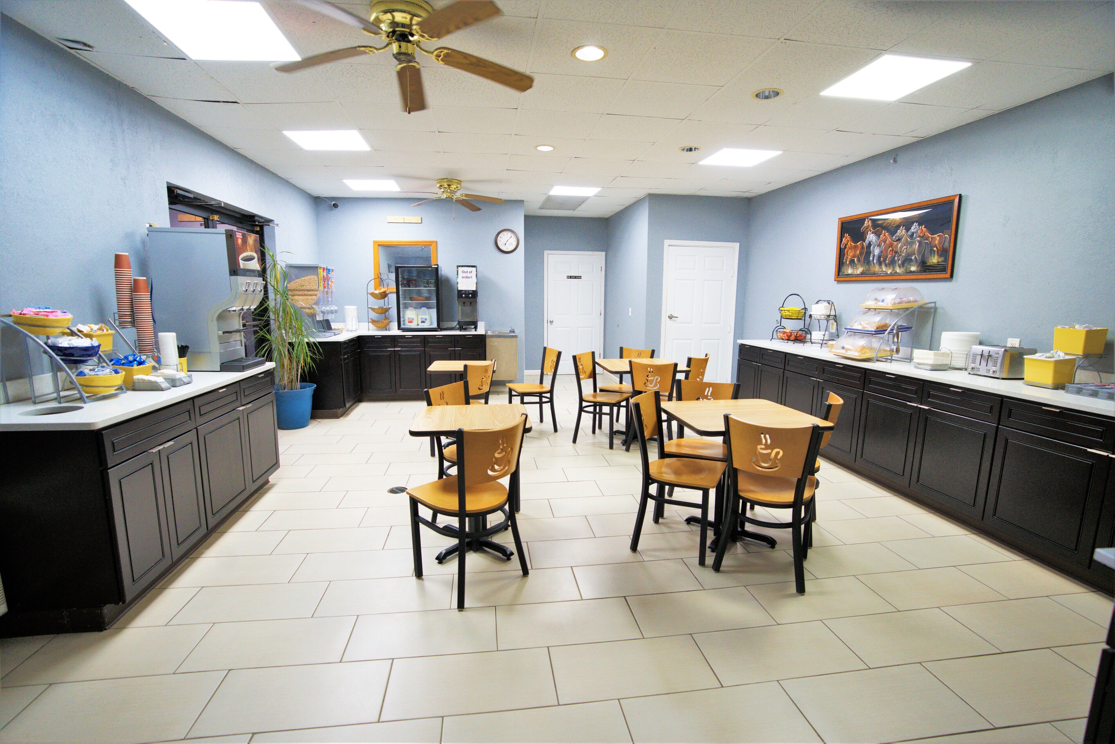 Daily continental breakfast for a fee