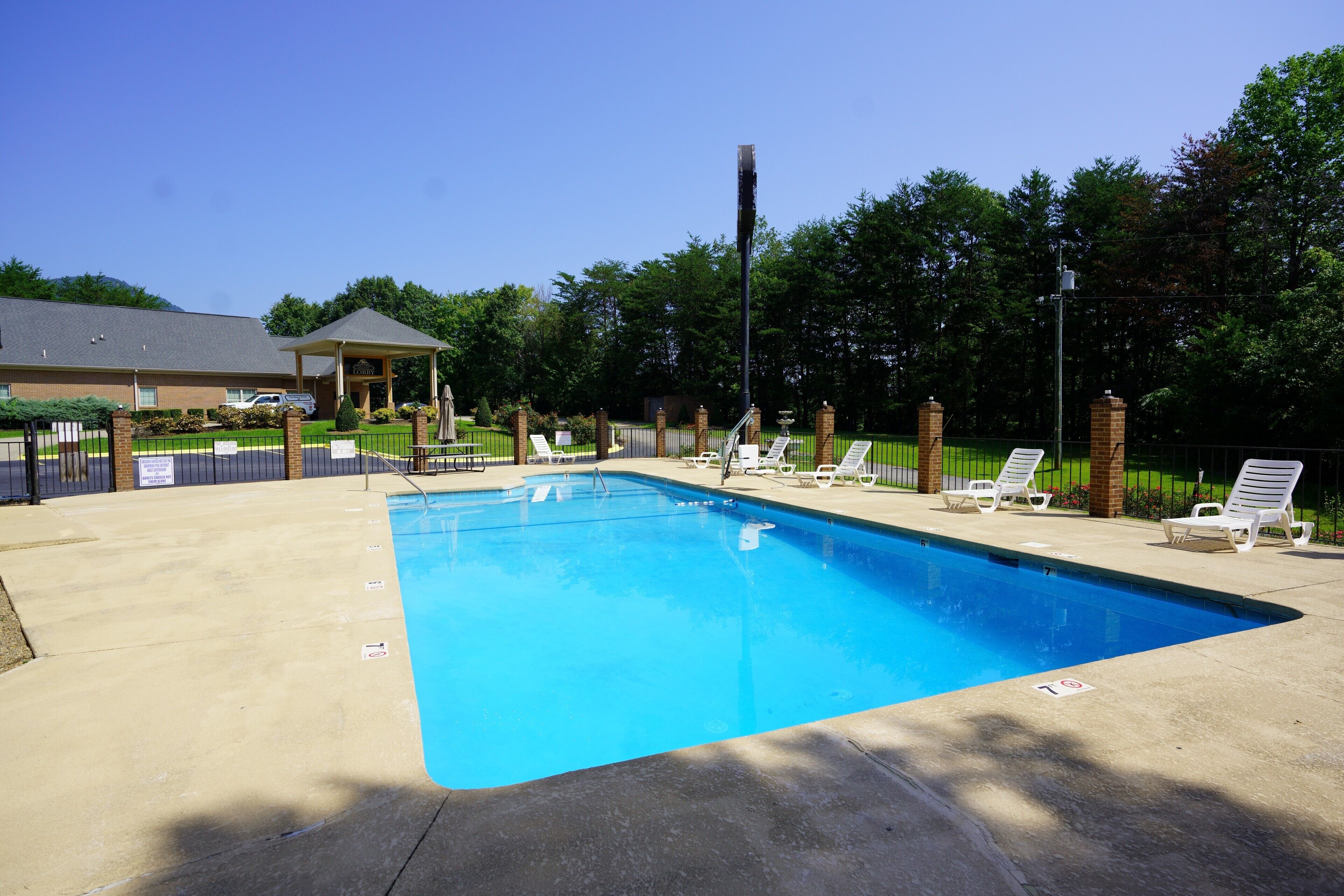 Seasonal outdoor pool