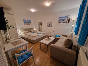 1 Schlafzimmer, Bügeleisen/Bügelbrett, kostenloses WLAN, Bettwäsche