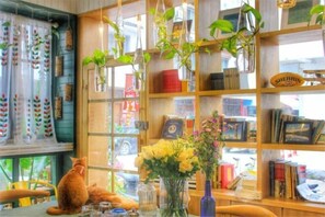 Interior - Xiyu Hostel · Cat Café (Yangshuo)
